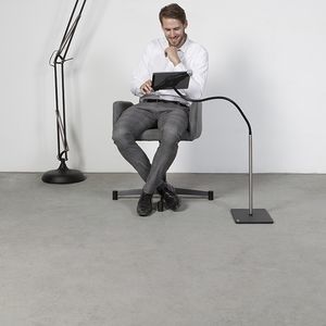 floor-standing tablet holder