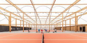 wooden frame tensile structure 1