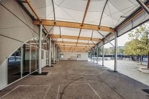 wooden frame tensile structure 1