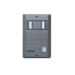 access control audio door intercom / flush-mounted / aluminum
