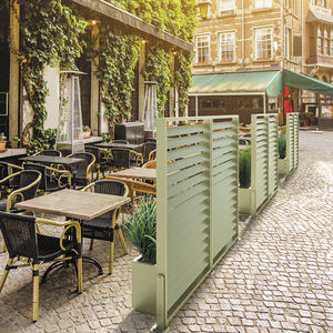 louvered screening