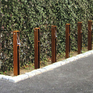 floor-mounted bike rack