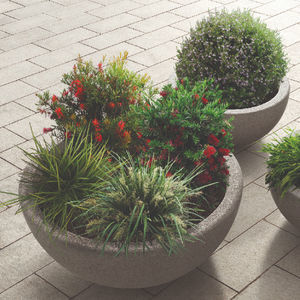 engineered stone planter
