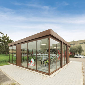 steel cycle shelter