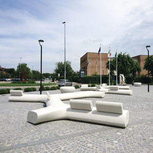 contemporary public bench 1