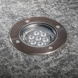 recessed floor light fixture