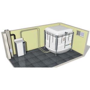 wood pellet storage silo