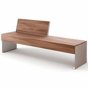 contemporary public bench