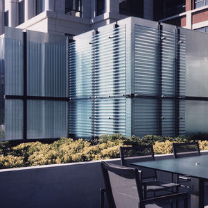 patterned glass panel