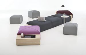 modular upholstered bench