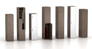 wooden locker / for offices / secure