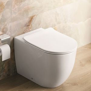 made of thermo-hardening plastic toilet seat