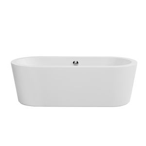 oval bathtub