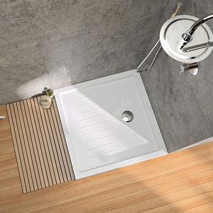 square shower base