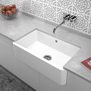 single-bowl kitchen sink