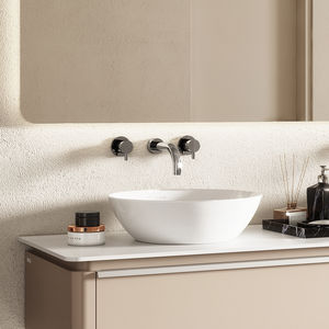 double-handle washbasin mixer tap