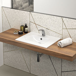 built-in washbasin
