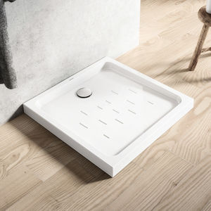 square shower base