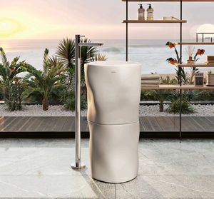 porcelain washbasin stand