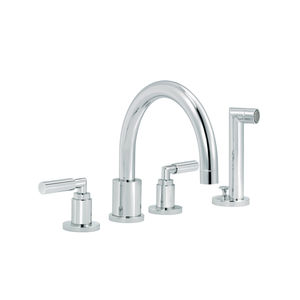 double-handle bathtub mixer tap
