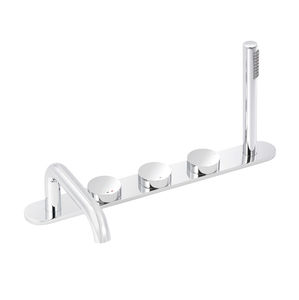 double-handle shower mixer tap
