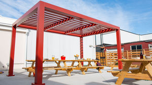 self-supporting pergola