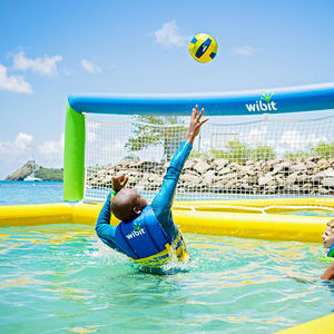 public pool inflatable play module