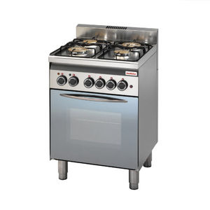 gas range cooker / commercial / cast iron