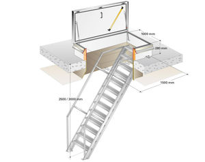 rooftop access hatch 1