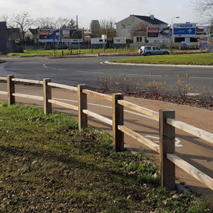 fence with bars