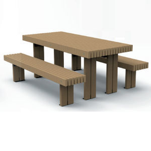 contemporary picnic table
