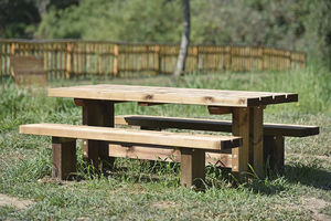 contemporary picnic table