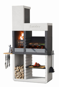 charcoal barbecue