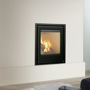 wood-burning fireplace insert 1