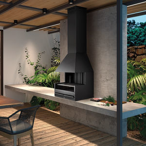 wood-burning barbecue 1