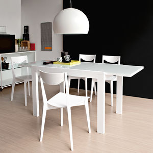 Contemporary table - ALMA - ARAN Cucine - wooden / rectangular / FSC ...