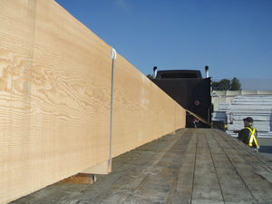 solid wood beam