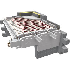 structural floor with girder-slabs