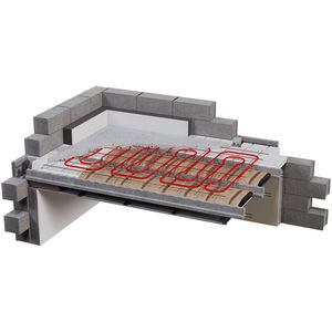 structural floor with girder-slabs