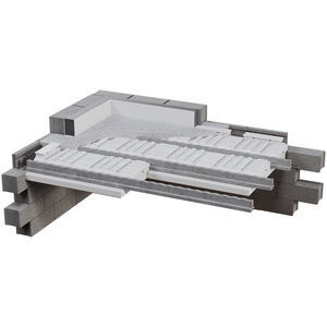 structural floor with girder-slabs