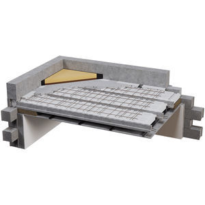 structural floor with girder-slabs