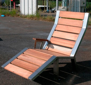 contemporary sun lounger