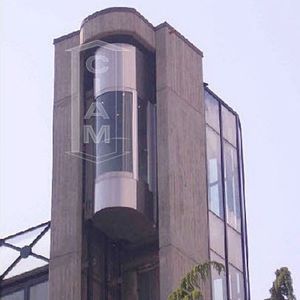 hydraulic elevator / commercial / panoramic