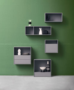 wall-mounted shelves
