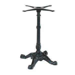 cast iron table base