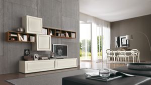 traditional TV wall unit