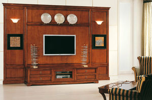 traditional TV wall unit