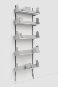wall-mounted bookcase