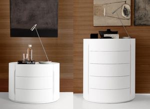 contemporary bedside table