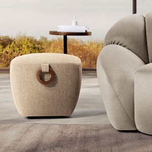 contemporary pouf
